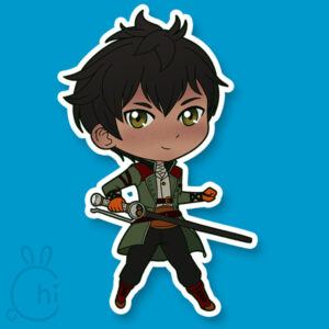 Cute Farm Boy Chibi Sticker