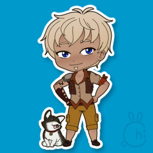 Cool Dad Chibi Sticker