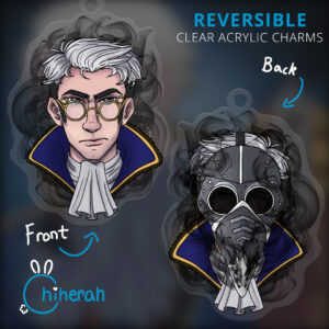 De Rolo Mask Keychain