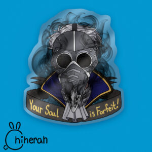 Your Soul is Forfeit Clear Sticker