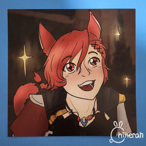 Stary-Eyed Catboi (Print)